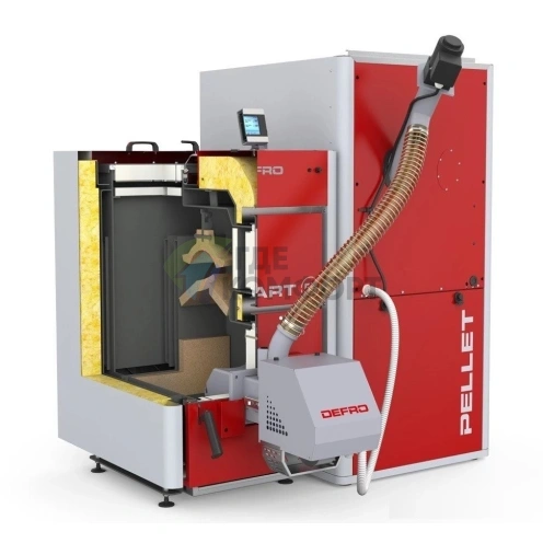 Напольный твердотопливный котел Defro Smart Ekopell 20 - фото 1