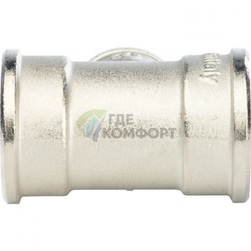 Stout Тройник ВВ переходной никелированный 1X1/2X1 - фото 10