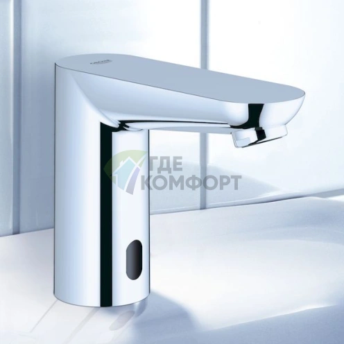 Смеситель для ванны Grohe Euroeco Cosmopolitan с термостатом - фото 6