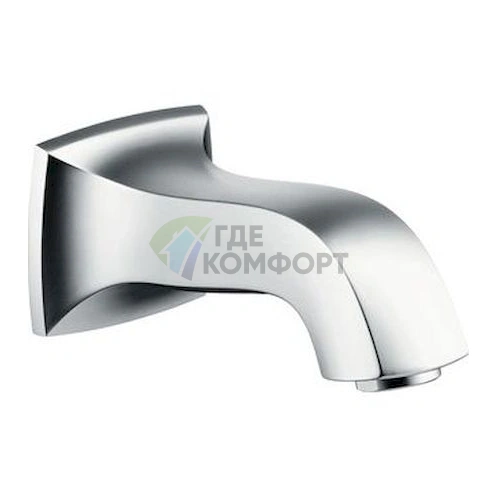 Излив для ванны Hansgrohe Metropol Classic 13425000: настенный поворотный - фото 1