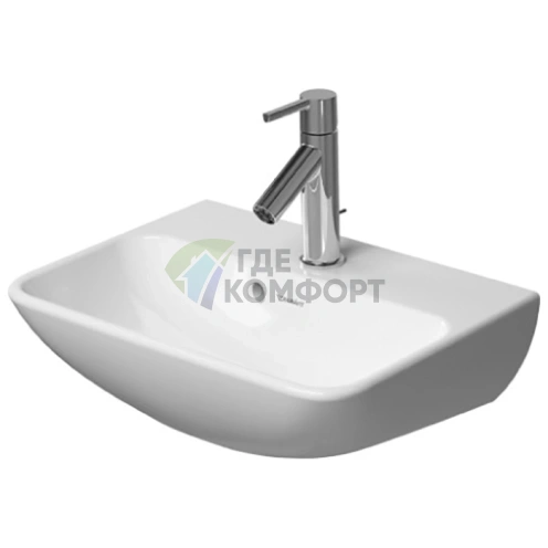 Накладная раковина для рук Duravit ME by Starck 450x320 мм, белая (719450000) - фото 1