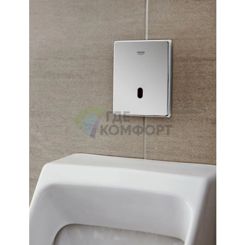 Бесконтактный привод смыва Grohe Tectron Skate 37321001 хром - фото 9