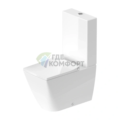 Бачок скрытого монтажа Duravit Viu с двойным смывом 6/3 л, белый, подключение слева (942000005) - фото 1