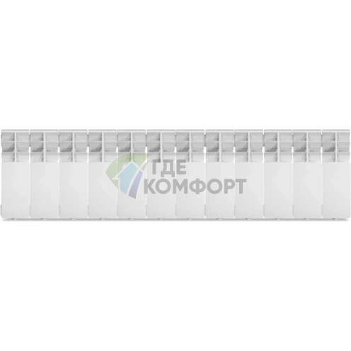 Радиатор алюминиевый литой Konner Lux 200-12 секций - фото 4