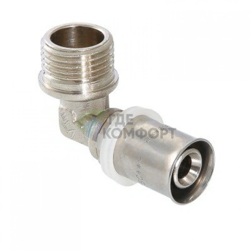 Угольник пресс с наружной резьбой 20х3/4 Valtec - фото 1