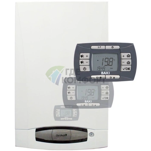 Газовый настенный котел Baxi Nuvola-3 Comfort 280 i двухконтурный с встроенным бойлером - фото 1