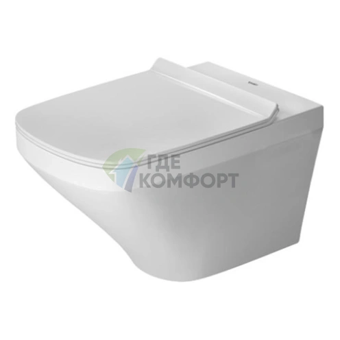 Унитаз подвесной Duravit DuraStyle безободковый белый 540x370 мм с системой монтажа (2551090000) - фото 1