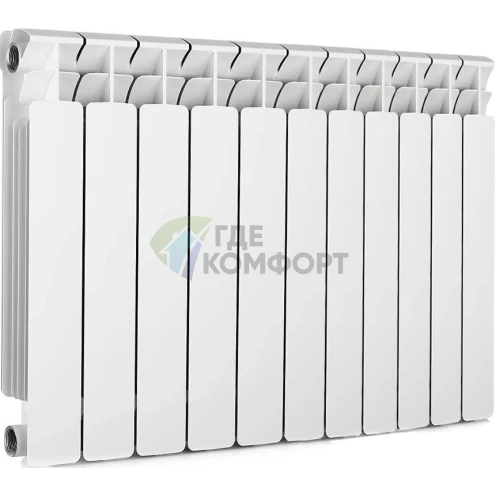Биметаллический радиатор RIFAR Base Ventil 500 11 секций НП левое - фото 1