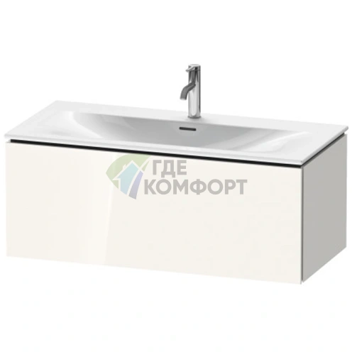 Подвесная тумба Duravit L-Cube White High Gloss: элегантная функциональность для вашей ванной (LC613802222) - фото 1