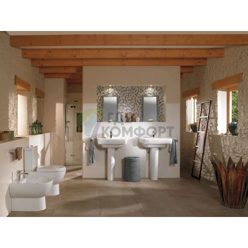 Приставной унитаз Villeroy-Boch Subway Plus 6607 10R1 цвета Alpin - фото 3