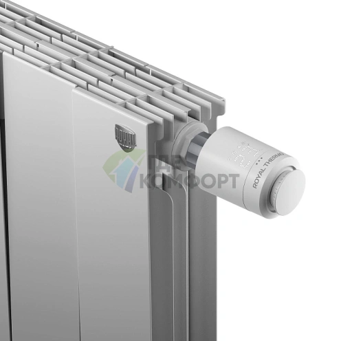 Термостат радиаторный электронный Royal Thermo Smart Heat, белый RTE 77.001 (Роял Термо) - фото 2