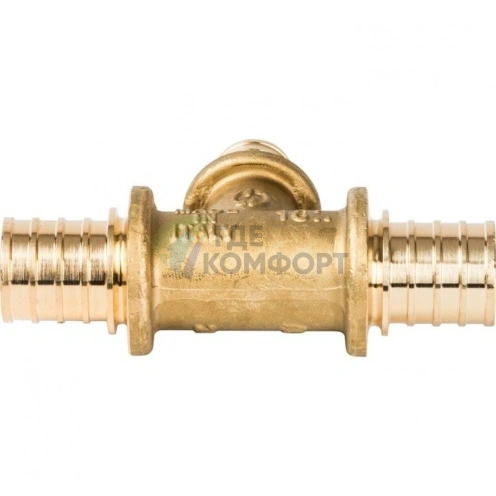 Stout Тройник переходной 20x16x20 для труб из сшитого полиэтилена аксиальный - фото 12