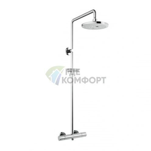 Душевая стойка TOTO SHOWERS с термостатическим смесителем и технологиями Comfort Wave, Warm Spa (TBW01404R) - фото 1