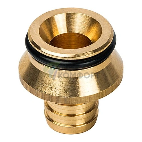 Фитинг STOUT компрессионный для труб из сшитого полиэтилена flex 16x2-2x3/4 - фото 2