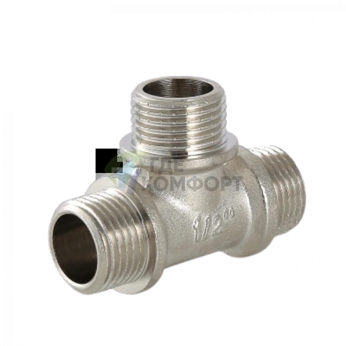 Тройник с наружной резьбой 1/2 Valtec - фото 3
