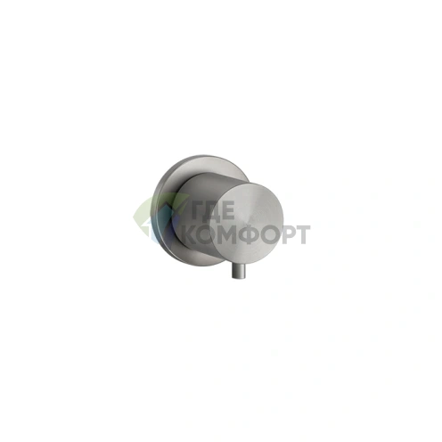 Запорный вентиль GESSI 316 3/4 наружная резьба, сталь brushed (54564#239) - фото 1
