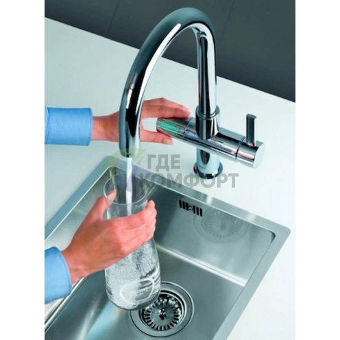Смеситель Grohe Blue для кухни с системой фильтрации воды - фото 5