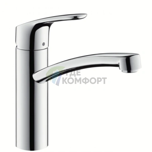 Смеситель для кухни Hansgrohe Focus с поворотным изливом, цвет хром (31806800) - фото 1