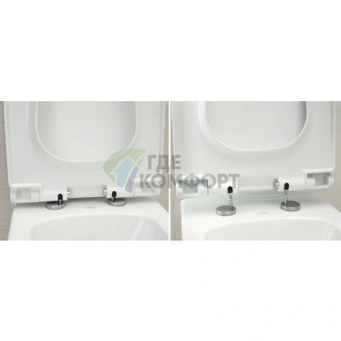 Подвесной унитаз Cersanit Nature Clean On с инсталляцией - фото 3