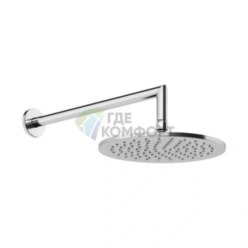 Душевая головка Gessi Anello с поворотным шарниром, 250 мм, хром (63348#031) - фото 1