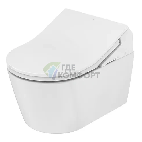 Подвесной унитаз TOTO с инновационной системой Washlet — полная комплектация для монтажа - фото 1