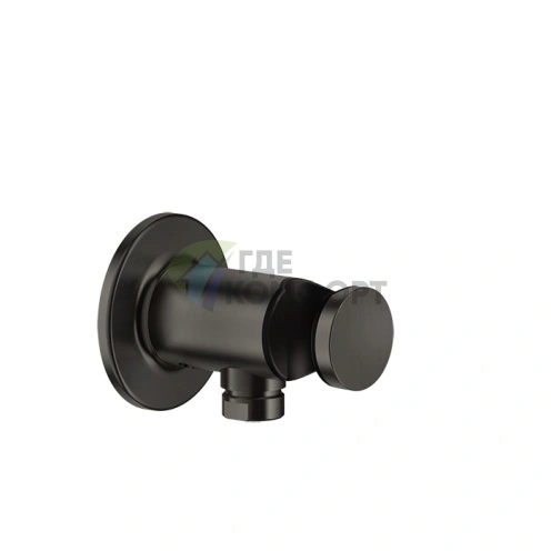 Держатель для душевой лейки GESSI INCISO с подключением 1/2, цвет Nero XL (58161#299) - фото 1
