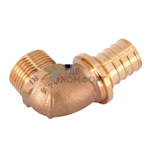 Уголок-переходник с наружной резьбой 32-R 1 RX+ REHAU (РЕХАУ - 14563521001) - фото 1
