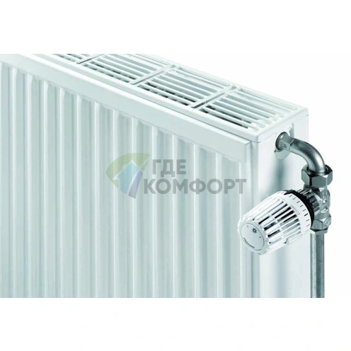 Радиатор стальной панельный Stelrad Compact 11 03 07 с боковым подключением - фото 3