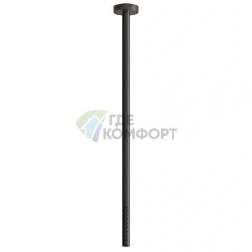 Потолочный излив GESSI 316 с дистанционным управлением, цвет Brushed Black Metal PVD (54199#707) - фото 1