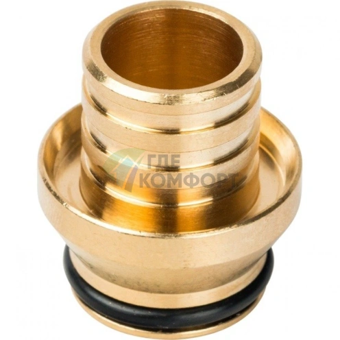 Фитинг STOUT компрессионный для труб из сшитого полиэтилена red 20x2-0x3/4 - фото 12