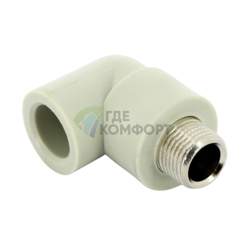 Угольник PPR с наружной резьбой 20x3/4 FV-Plast - фото 1