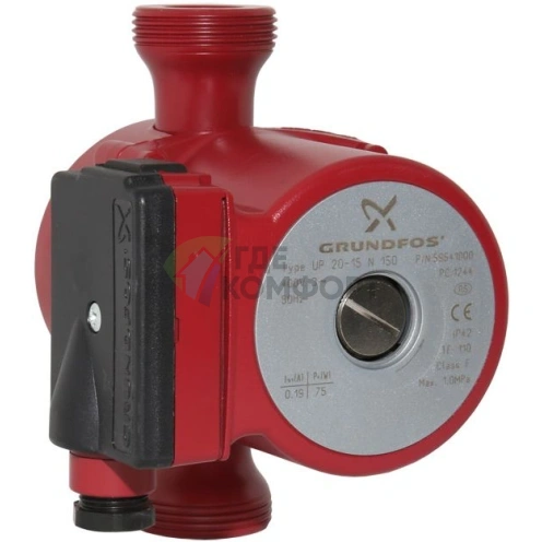 Циркуляционный насос Grundfos UP 20-30 N 150 1x230V 50Hz 9H - фото 1