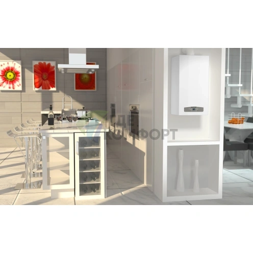 Газовый настенный двухконтурный котел Ariston Cares X 24 CF NG - фото 4