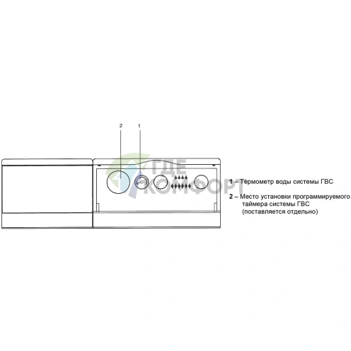 Бойлер косвенного нагрева Baxi Slim UB 80 - фото 3