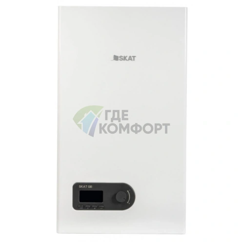 Настенный газовый котел Бастион Skat GB 24 + Стабилизатор Teplocom ST-555 - фото 1