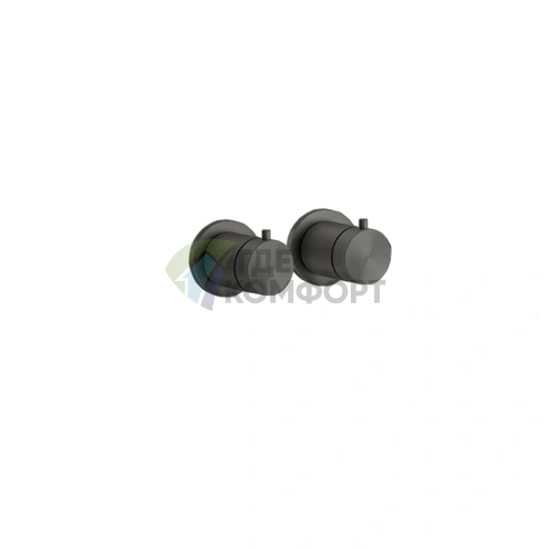 Термостатический смеситель для душа GESSI 316 Black Metal Brushed PVD (54234#707) - фото 1