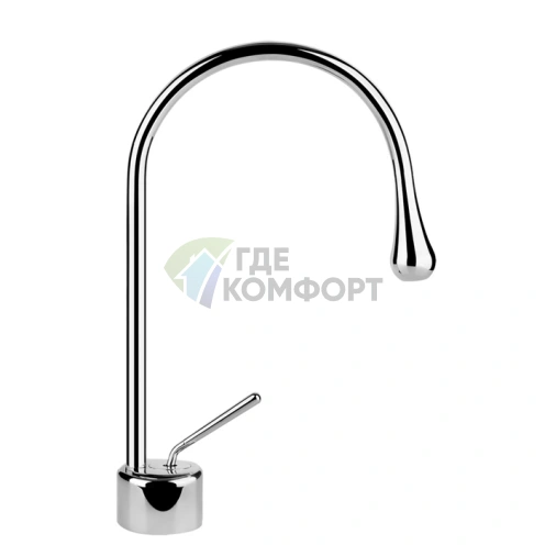 Gessi Goccia: Смеситель для раковины на одно отверстие, хром (33601#031) - фото 1