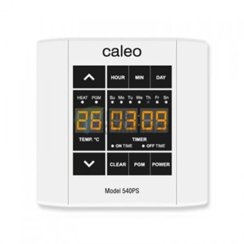 Терморегулятор Caleo 540PS накладной цифровой с программированием 4 кВт - фото 1
