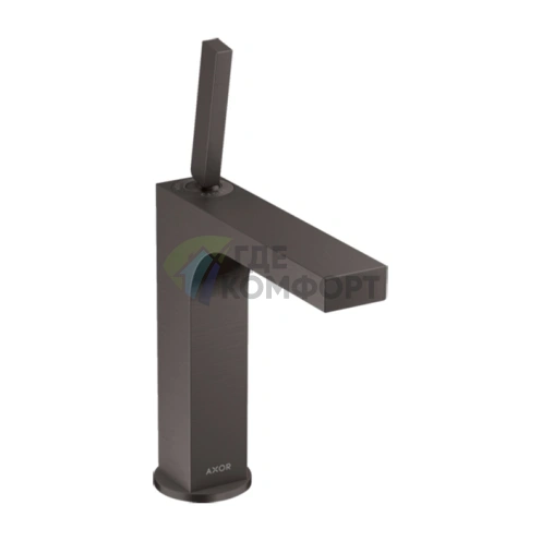 Смеситель для раковины AX Citterio настенный, шлифованный черный хром (39032340) - фото 1