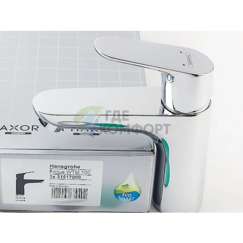 Смеситель для раковины Hansgrohe Focus E2 31517000 - фото 3