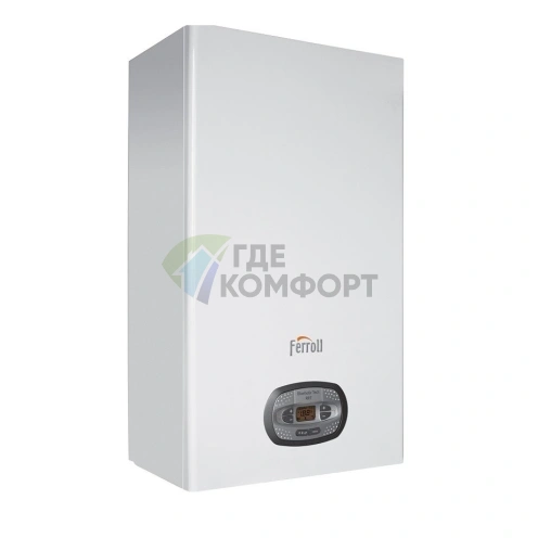 Котёл газовый настенный конденсационный двухконтурный Ferroli Bluehelix Tech RRT 24 C (WF) - фото 1