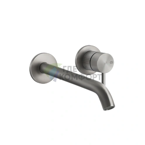 Встраиваемый смеситель GESSI 316 для раковины с изливом 200-170 мм, цвет матовый (54486#239) - фото 1