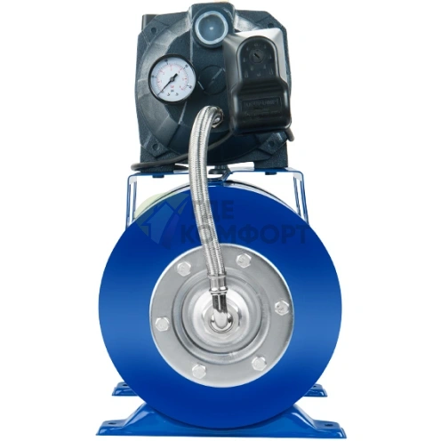 Насосная станция UNIPUMP AUTO JET 100 S с гидроаккумулятором 24л из нерж. стали - фото 2