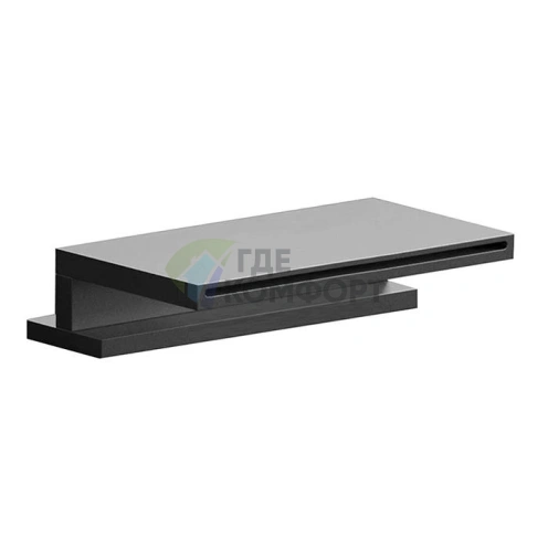 Набортный излив для ванны Fantini AK/25 105 мм, цвет Matt Gun Metal PVD (48 P5 T045) - фото 1