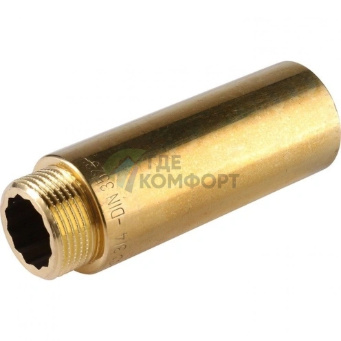 Удлинитель STOUT латунный 3/4 x 80 мм - фото 3