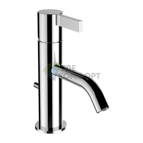 Смеситель для раковины Laufen Kartell однорычажный, нержавеющая сталь PVD (3.1133.1.090.100.1) - фото 1