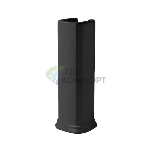 Пьедестал для раковины Artceram Civitas 68 см черный (CIC001 03 00) - фото 1