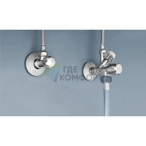Комбинированный вентиль Grohe WAS 22033000 3/8 для смесителей - фото 4