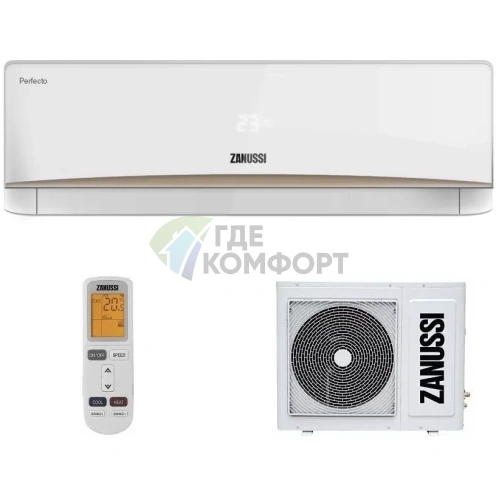 Инверторная настенная сплит-система Zanussi ZACS/I-18 HPF/A17/N1 Perfecto DC Inverter - фото 3