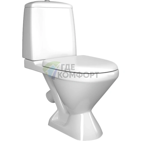 Унитаз-компакт Sturm Wave SW-WA17071-CR с микролифтом - фото 1